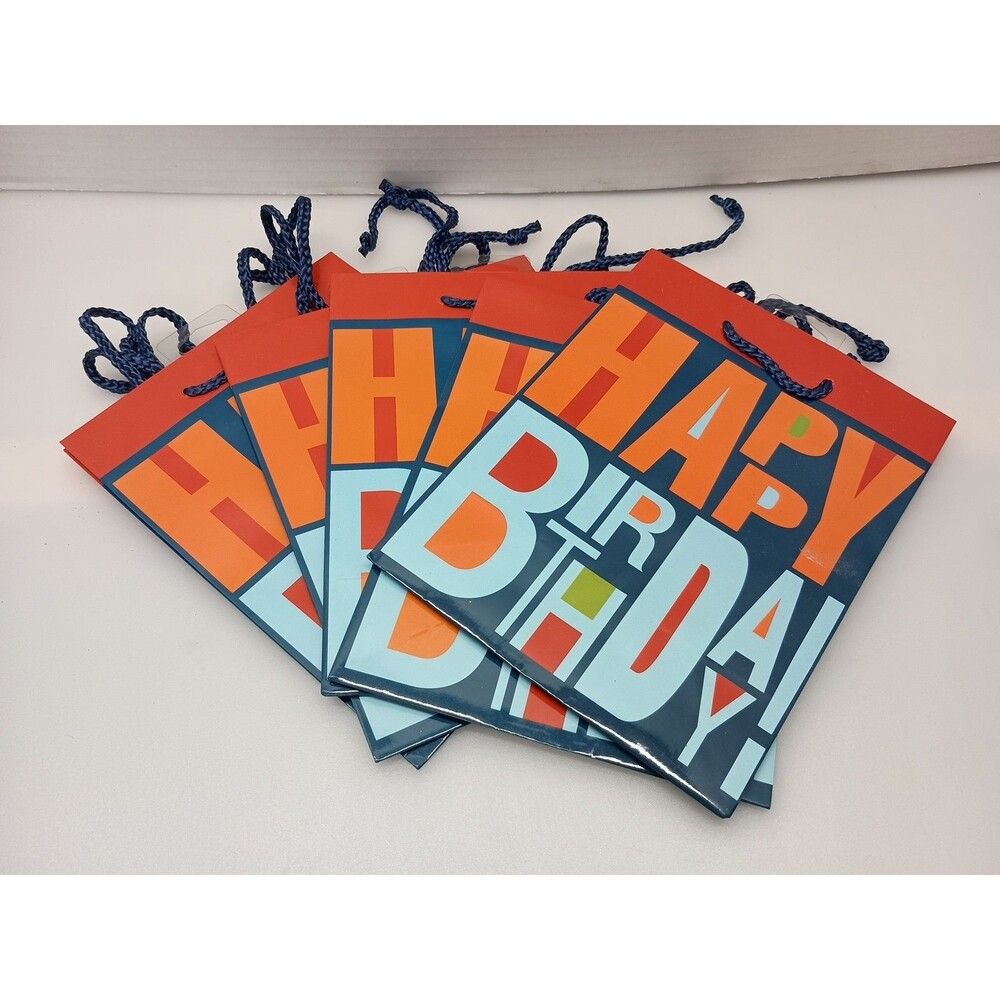 American Greetings Birthday Themed Gift Bags With Handles